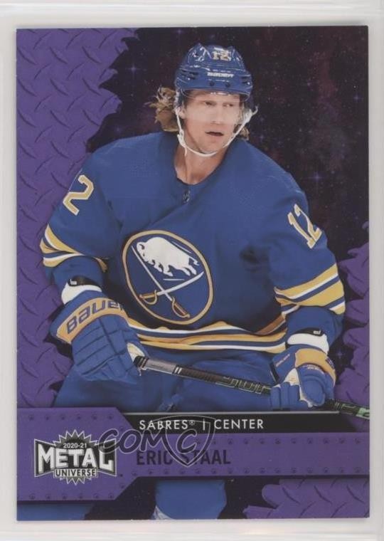 2020-21 Skybox Metal Universe Purple Spectrum 182/199 Eric Staal #84 01ks