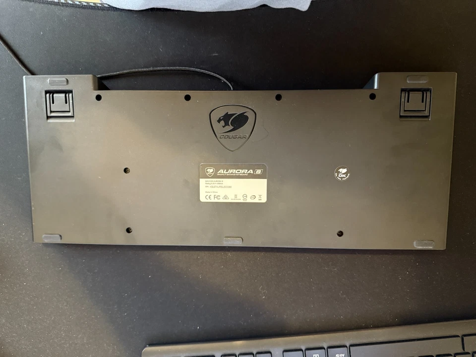 Cougar Aurora Backlit Gaming Keyboard : CGR-AURORA S - Image 2 of 2