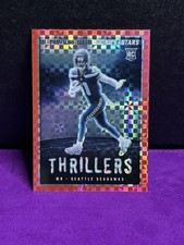 Jaxon Smith-Njigba Panini Rookies & Stars 2023 Red Plaid Prizm RC #TH-27