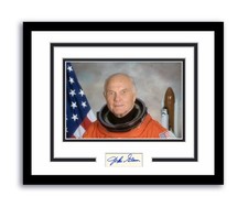 John Glenn Autographed Signed 11x14 Framed Photo NASA Space Astronaut ACOA