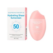 SPF 50 Lightweight Water Gel Sunscreen - Non-Greasy, Sweat Resistant Formula
