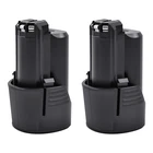 2Pcs 10.8V/12V 3500mAh Battery for Bosch GSR GDR GOP GWI GSA GSB GLI 10.8V-LI