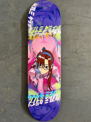 Hook Ups x Neon Genesis Evangelion MARI Deck PAINTED 1 of 1