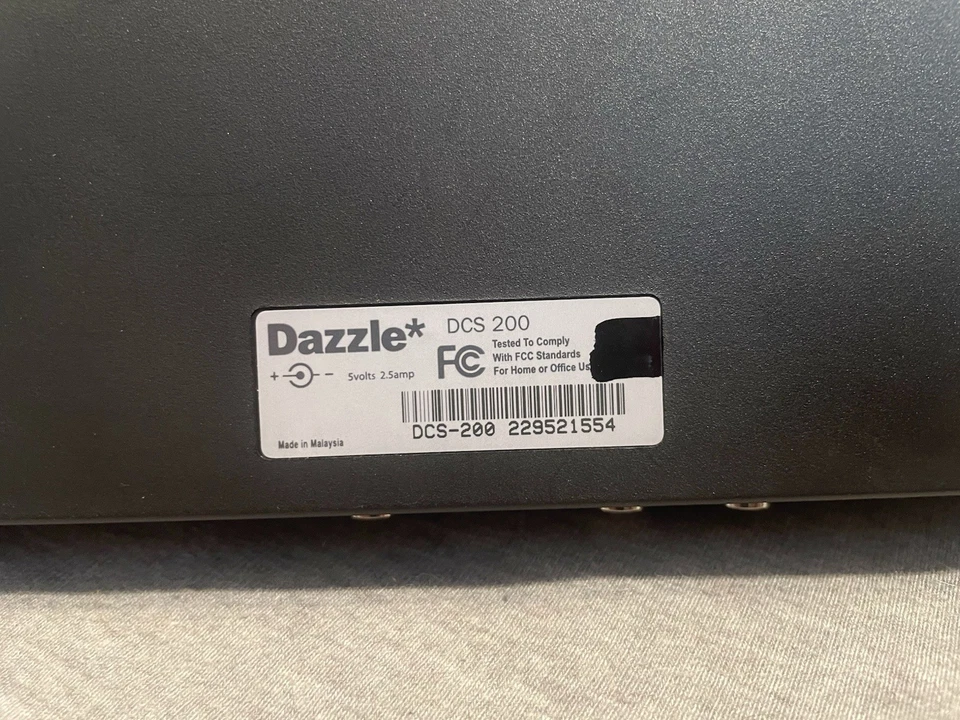 Dazzle DCS-200 DVD Creation Station 200 Includes Original AC Adapter and Stand - Image 4 of 4