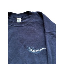 Vintage Little Brownie Originals Dreamcatcher Navy Sweatshirt Made in USA XL