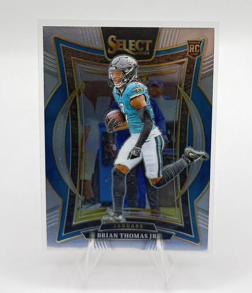 2024 Panini Select - Concourse Brian Thomas Jr. #91 Silver Prizm (RC)