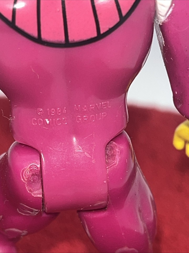 Vintage 1984 Mattel Secret Wars Baron Zemo Marvel Action Figure Gun Shield Holo