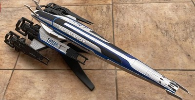 Mass Effect Sr2 Cerebrus Version Normandy 1/1400 Custom 3d Model Kit W Stand 21''