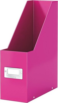 LEITZ Stehsammler Click & Store WOW A4 Hartpappe pink