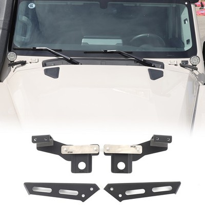 Hood Ditch Side Shooter LED Light Pod Mount Wire Trim For Ineos Grenadier 2020
