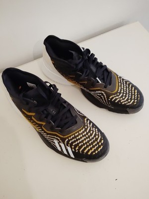 Adidas Grambling State D.O.N. Issue #4 Tigers HR0720 Black White Gold Sneaker