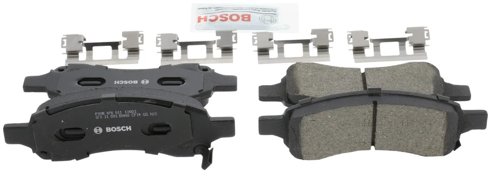 Bosch QuietCast Ceramic Brake Pad and Rotor Kit For 2007-2008 Isuzu Ascender Foto 3 de 4