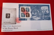2015 175th Anniversary Penny Black GB Royal Mail Stamps First Day Cover
