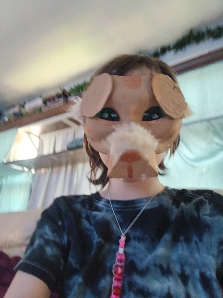 No Felt Dog Therian Mask - Image 4 of 4