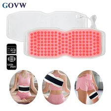 Silicone Red Light Therapy Belt for Joint Pain Deep Tissue Repair 660/850/940nm