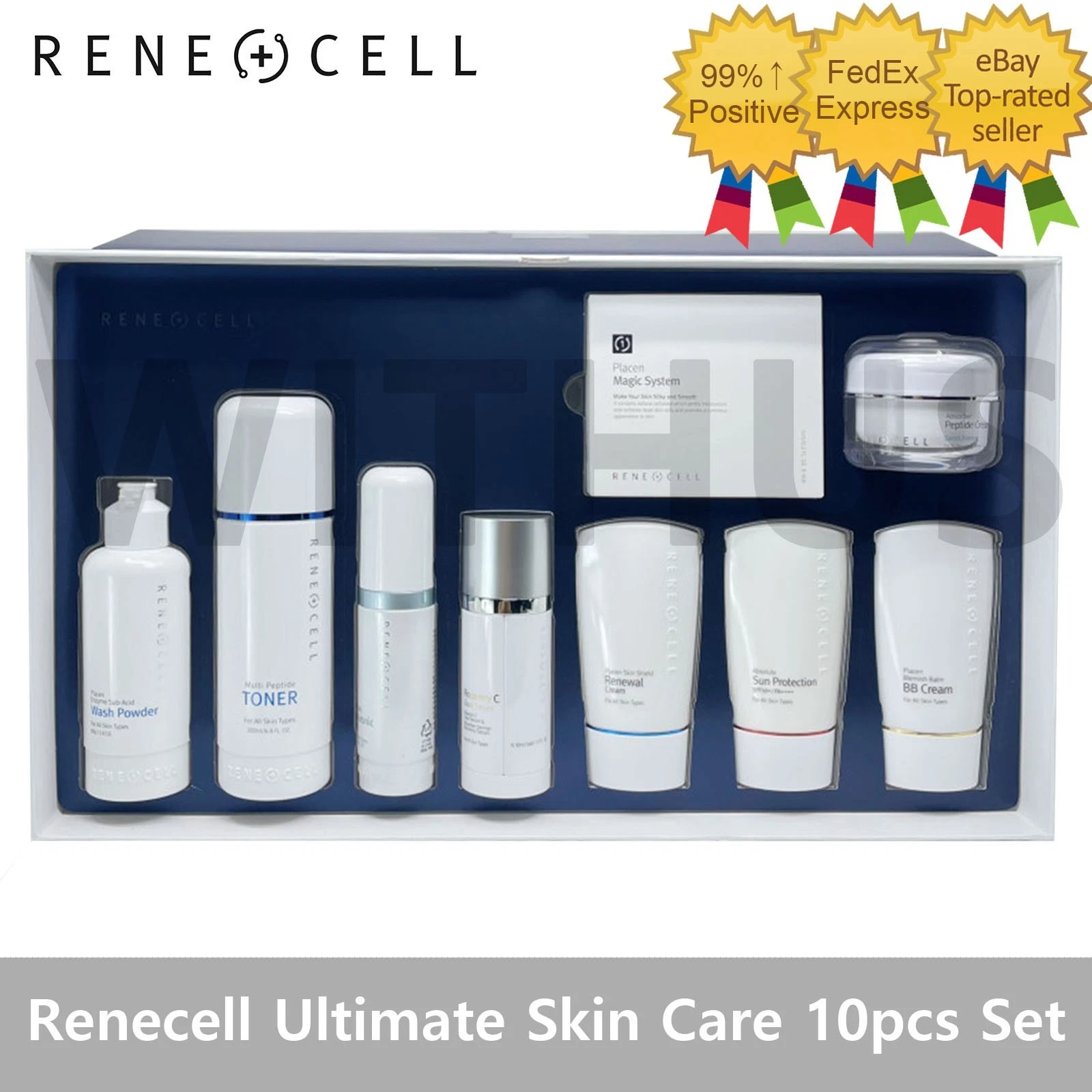 Renecell Ultimate Skin Care Collection 10-items Set Anti Skin
