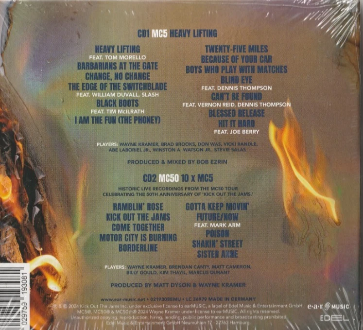 MC5 - Limited 2 CD Edition - Heavy Lifting - Digisleeve - 2024 - NEUWARE! - Bild 2 von 2