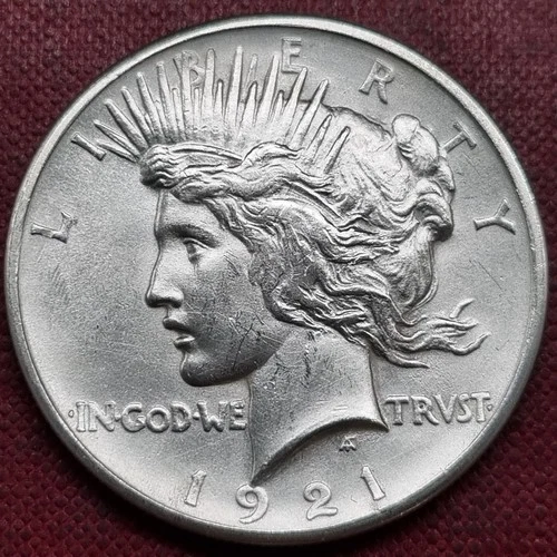 1921 Silver Peace Dollar $1 BU UNC Uncirculated Key Date #100314