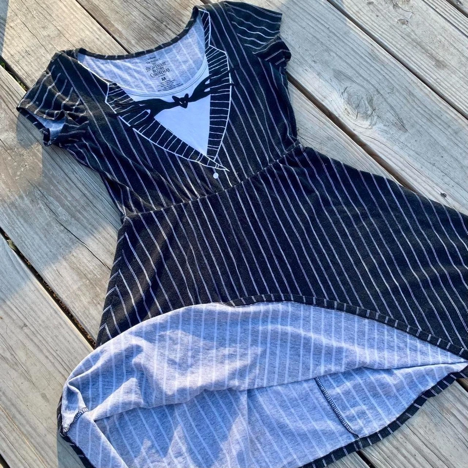 Vestido Disfraz Pesadilla Antes de Navidad Jack Skellington Cómodo Foto 4 de 4