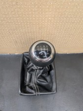 08-17 Audi 8t A5 S5 B8 A4 S4 6 Speed Manual Shifter Knob Boot Black Oem