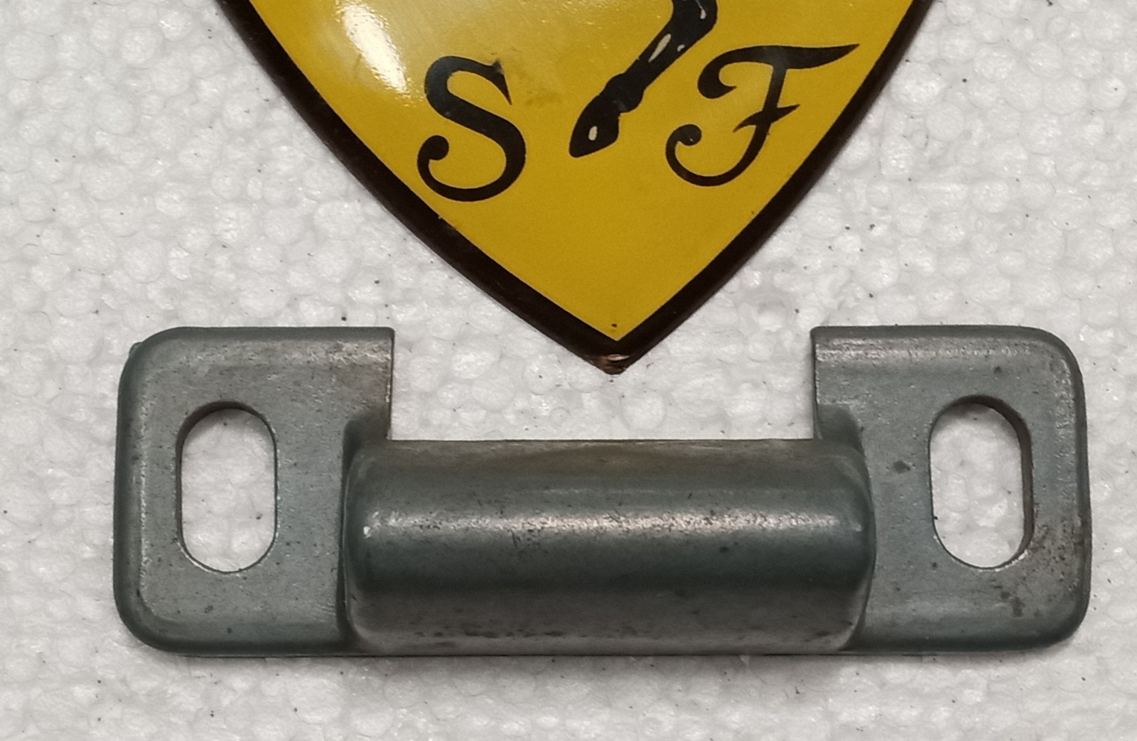 Ferrari 275 GTB/4 Rear Boot Trunk Lid Latch Lock Striker Plate_NEW_GENUINE