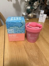 Sand & Sky Australian Pink Clay Smoothing Body Sand Scrub ~ 6.4oz BNIB NEW