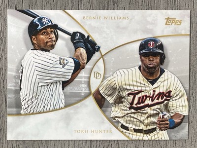 2019 Topps on Demand Dynamic Duals #9 Bernie Williams / Torii Hunter