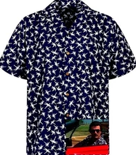 Paradise Found Mens Hawaiian Shirt Short Sleeve Size S 5XL AOP