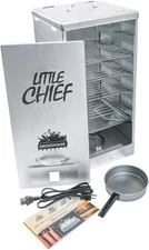 Smokehouse Little Chief Front Load Smoker, Low to Mid Temperature Smoker for Fis