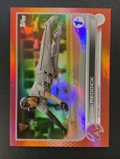 2022 Topps Series 1 1st Edition Josh Reddick #318 RED /50 + Base Diamondbacks
