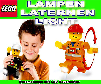 Lego Dinamo LED Operaio Torcia Da Tasca Lampada Luce Lanterna Pupazzo