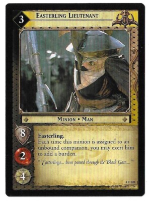2002 Decipher Lord of the Rings CCG: The Two Towers Easterling Lieutenant #4C228