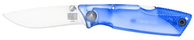 Ontario Knife Wraith Ice Series Glacier Folder 2.6'' Blade Blue Handle 8798SB