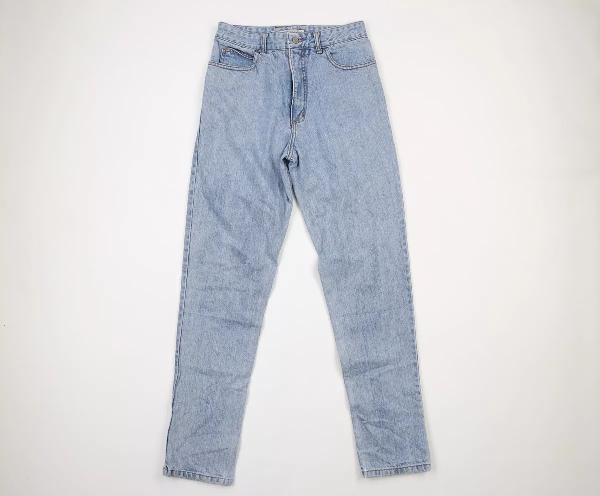 Vtg 90s Guess Jeans Mens 29x32 Distressed Spell Out Tapered Leg