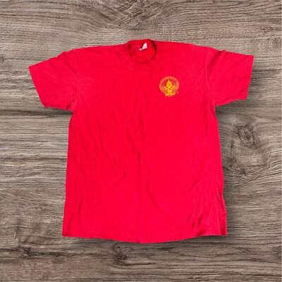 1989 President & Vice President Inauguration T-Shirt Red XL Stedman 100% Cotton