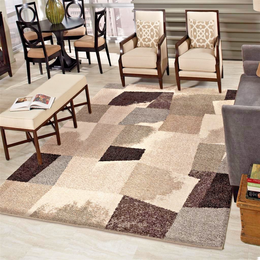 RUGS AREA RUGS CARPETS 8x10 RUG LARGE COOL BEDROOM GREY MODERN 
