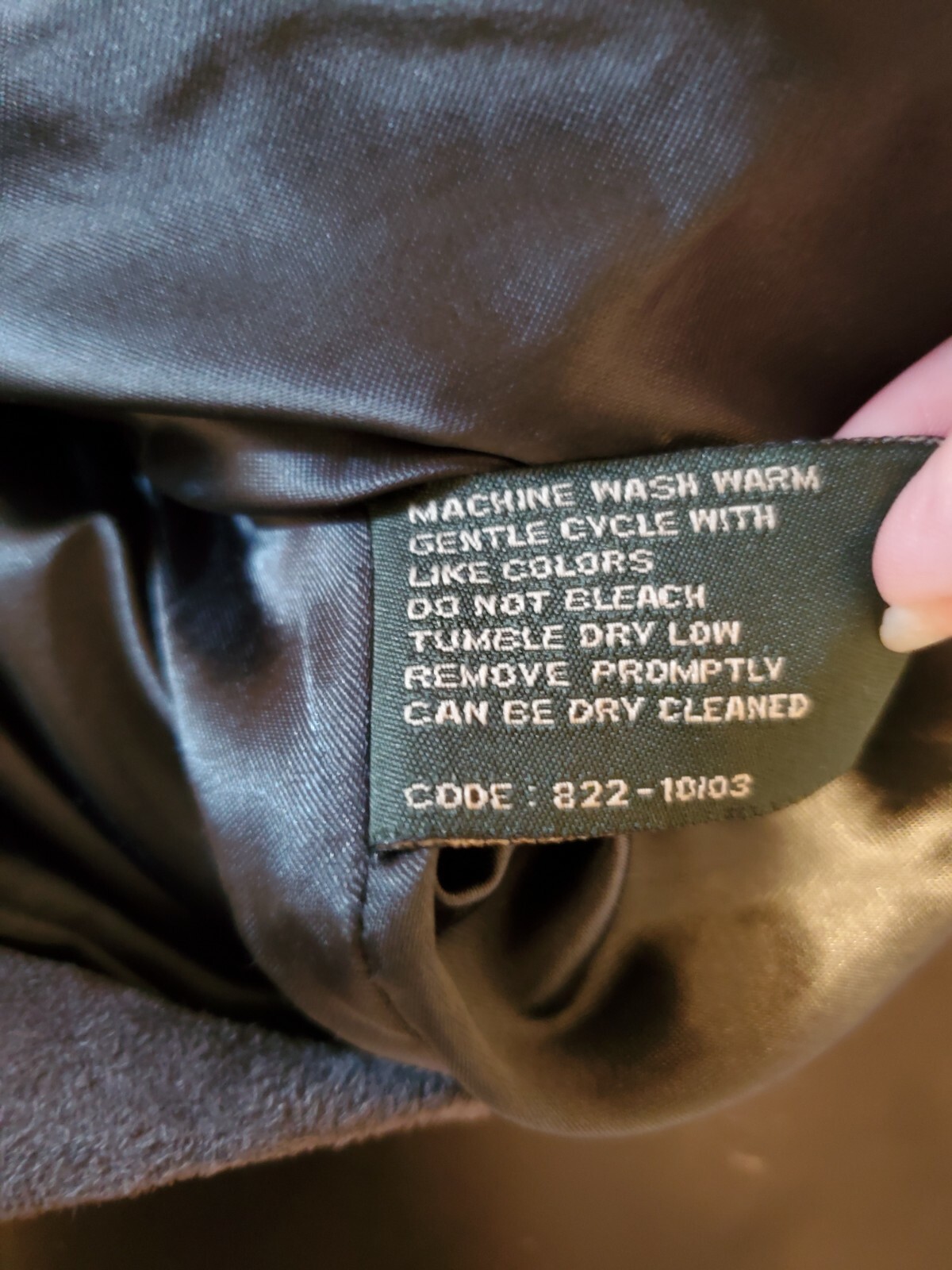 Weatherproof Jacket Microfiber Suede Lined Pocket… - image 5