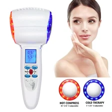 Cryotherapy Hot&Cold Hammer Face Lifting Photon Facial Massager Wrinkles Lift