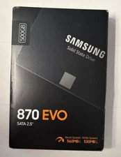 Samsung 870 EVO 2.5" SATA SSD - 500GB