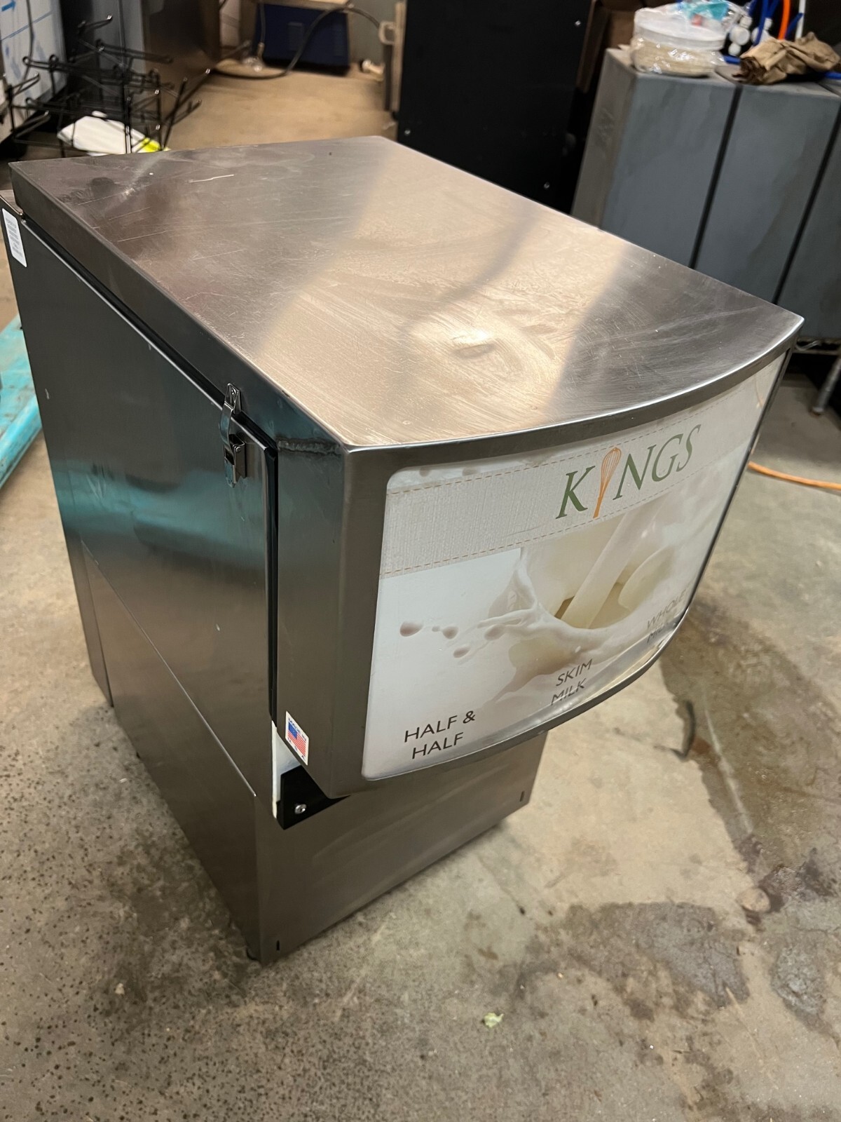 GoodWest Commercial GW2/GW3 Stainless Steel Refrigerated Dairy Dispenser 115v eBay