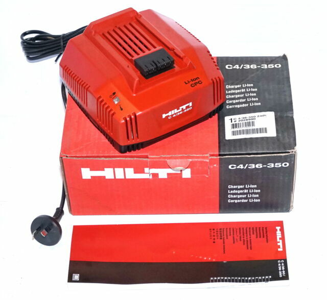 Résolu] Panne Chargeur HILTI C4/36 350