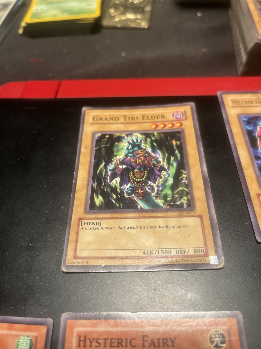 Yu-Gi-Oh! Grand Tiki Elder Common Card LON-011 | eBay