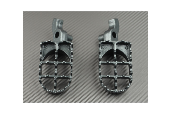 Repose-pieds motocross acier Honda CR 250 2000-2001, l'accessoire idéal pour vos sorties boueuses
