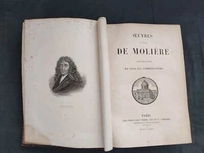 Œuvres de Molière avec des notes de tous les commentateurs Firmin Didot 1884 - Photo 1/4
