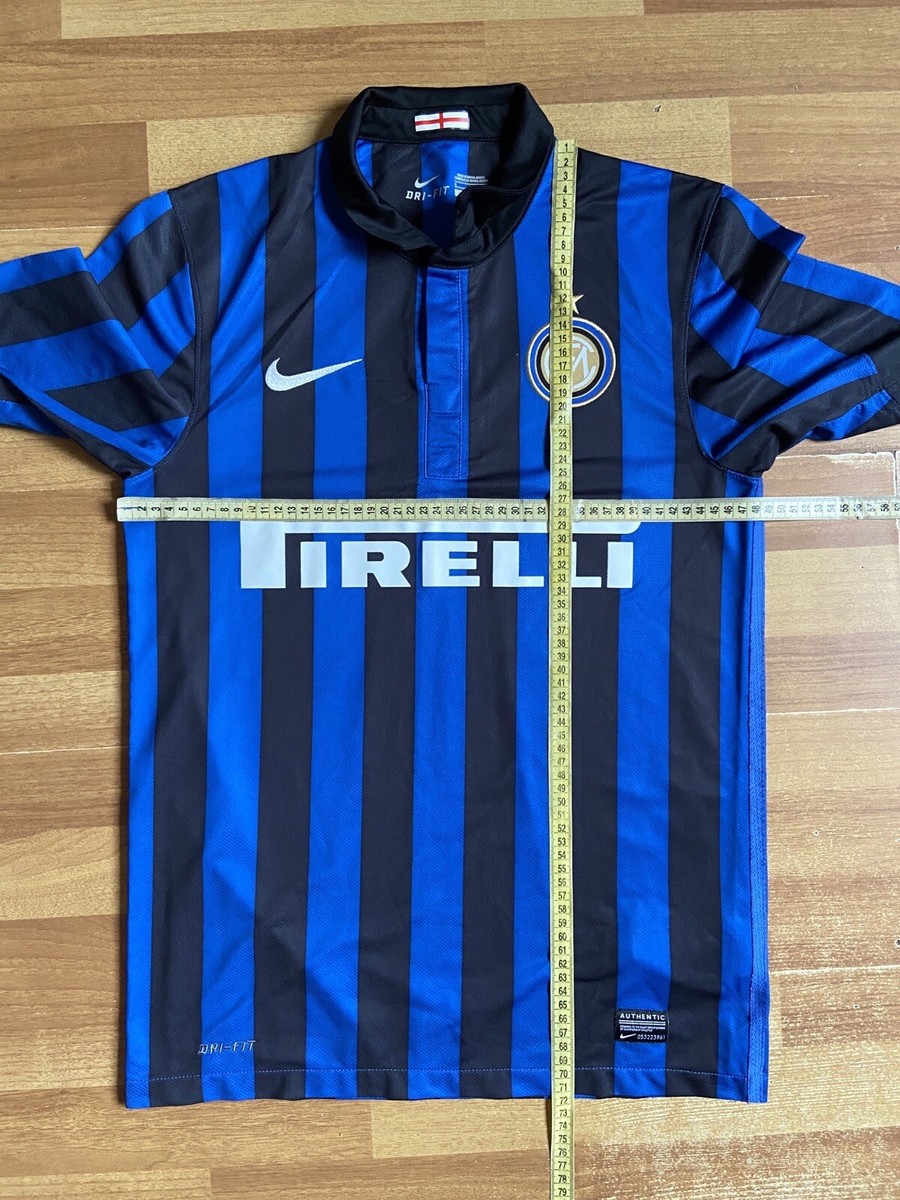 INTER MILAN 2011 2012 HOME FOOTBALL SHIRT SOCCER JERSEY NIKE