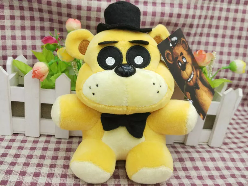 Anime Five Nights at Freddy's Plush Golden Freddy Bear Doll Xmas Gift Toy