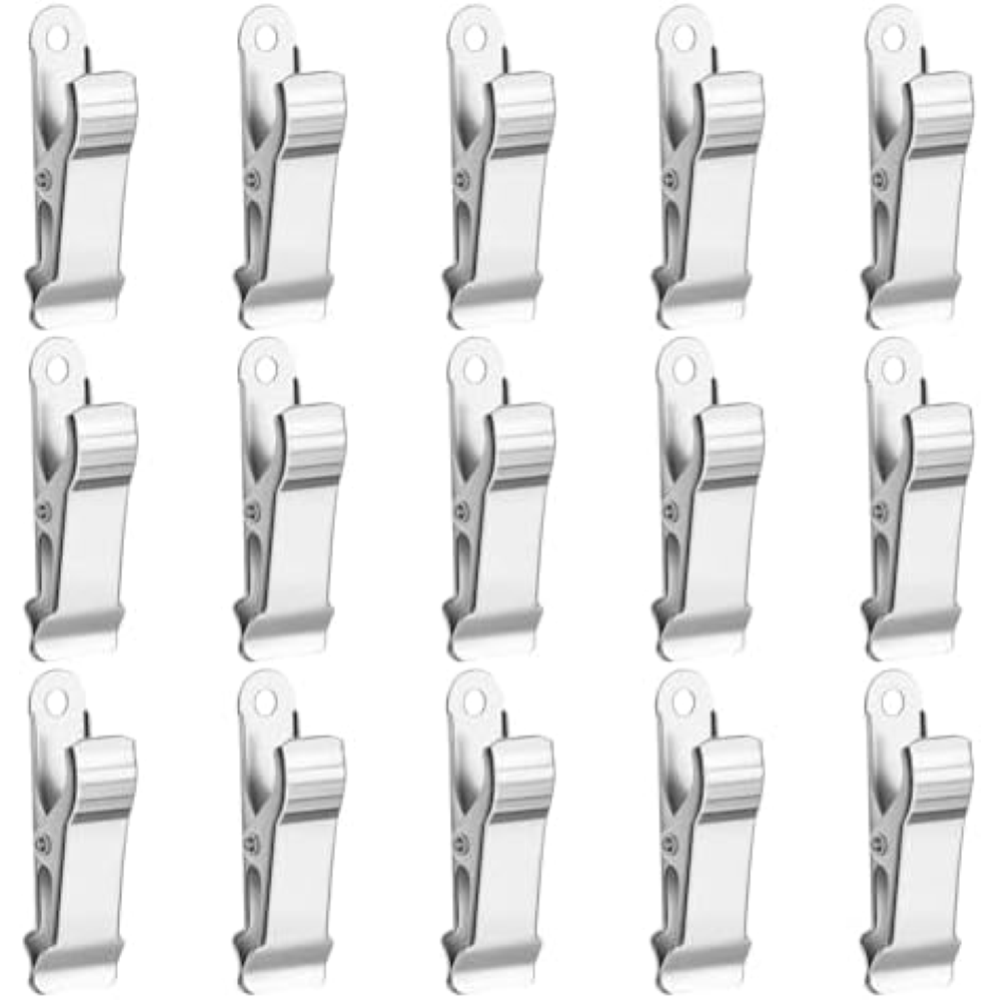 15 Clip Metalliche, Piccole Clip A Molla, Mini Morsetti, Clip Metalliche Multifu