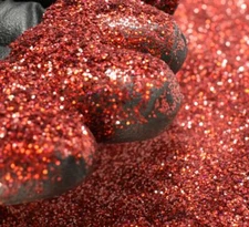 Bright Red Holographic Metal Flake Glitter 0.008 .008 Painting Crafting Hotrod