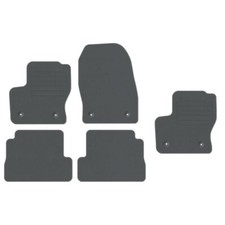 Velours Fußmatten für Ford Kuga II Bj. 2016 – 2019 Automatten NEU GRAU PREM 4+1