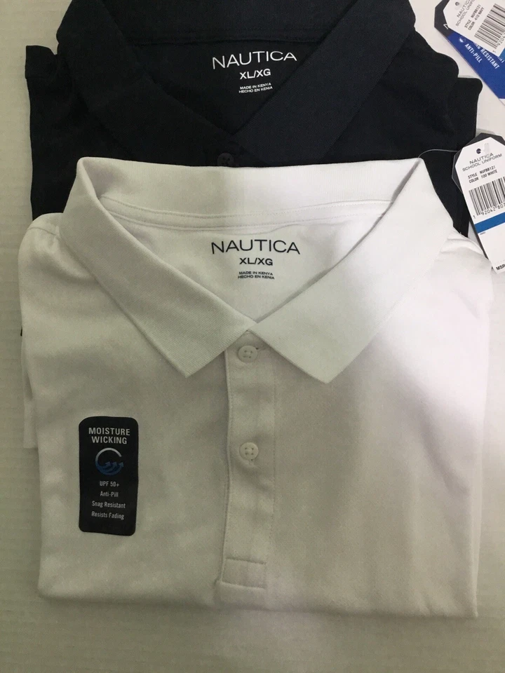 UNIFORME ESCOLAR NUEVO CON ETIQUETAS NauticaPolo Talla XL Lote de 2  Foto 2 de 4